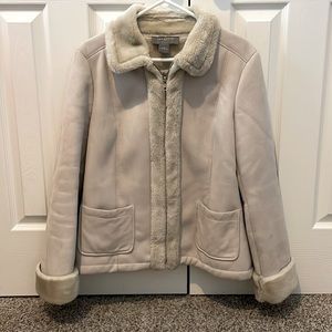 Ann Taylor cream coat